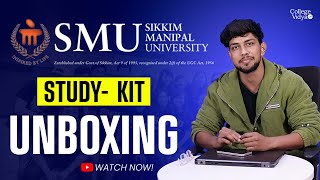 Sikkim Manipal University Online Study Kit Unboxing SMU 🙌 [upl. by Nioe]