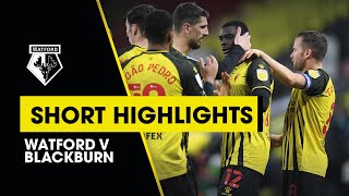 FOSTER PENALTY SAVE amp JOÃO PEDRO GOAL  WATFORD 31 BLACKBURN  HIGHLIGHTS [upl. by Dougherty874]