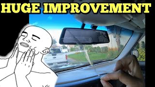 X1 PRO Rear View Mirror Dash Cam Install amp Review [upl. by Aubrey]