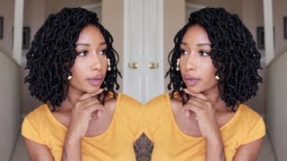 Giving Dreads A Second Chance Ft Samsbeauty Faux Locs Wig [upl. by Antonia]