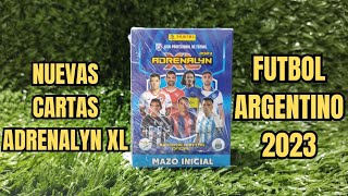 NUEVAS CARTAS ADRENALYN XL FUTBOL ARGENTINO 2023 [upl. by Abe]