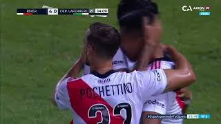 River vs Laferrere el gol de Marcelo Herrera 40 [upl. by Ruhtua]