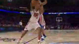 Rasheed Wallace blocks David West twice [upl. by Culliton59]