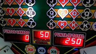 ♠♣JUGANDO X5 EN EL REY DEL POKER♥♦ MAQUINAS PINBALL  TRAGAMONEDAS [upl. by Burkle]