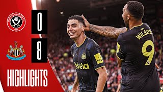 Sheffield United 08 Newcastle United  Premier League Highlights [upl. by Ursulina]