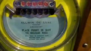 Coin Operated Allwin De Luxe Amusement Arcade Machine [upl. by Nahsed]