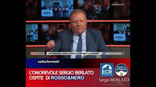 Ascolta l’intervento dell’on Sergio Berlato ospite a RossoampNero [upl. by Aguie]