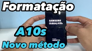 Como formatar SAMSUNG GALAXY A10s  Hard Reset Desbloquear Formatar Remover Senha [upl. by Leeth439]