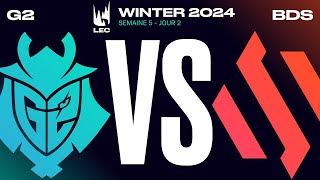 LEC Winter 2024 Final Upper Bracket  G2 vs BDS [upl. by Savart82]