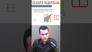 Te comparto este ejercicio de áreas sombreadas del examen de admisión 😊 profecristian [upl. by Lekym]