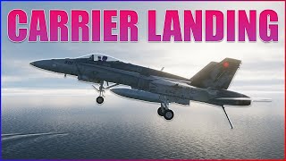 DCS World F18 Carrier Landing 2  Have I Made Any Progress [upl. by Jedd896]