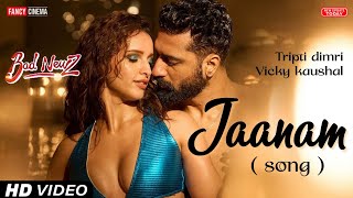 Jaanam song  Bad Newz  Vicky Kaushal  Triptii Dimri  Vishal Mishra [upl. by Lambard]