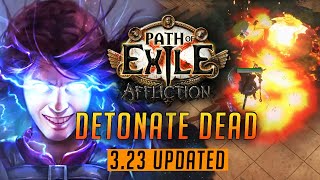 PoE 323 Detonate Dead Ignite Elementalist – Build Updates for League Start [upl. by Mendelsohn]