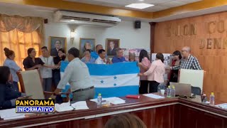 Preparativos para celebración de las fiestas Patrias en Choloma [upl. by Siddra545]