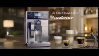 Saeco PicoBaristo  HD892701 volautomatische espressomachine [upl. by Ella640]