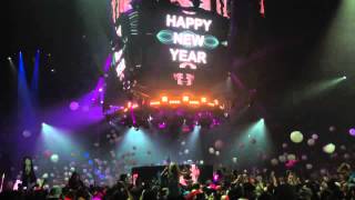 Bassnectar  Genesis Grimes BALL DROP Nashville NYE 2014 [upl. by Alauqahs245]