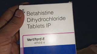 Betahistine dihydrochloride tablet uses in hindi  vertiford 8 syrup uses in hindi [upl. by Yr475]