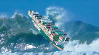 Why MONSTER WAVES Can’t Sink Large Ships During Storms [upl. by Nahshu]