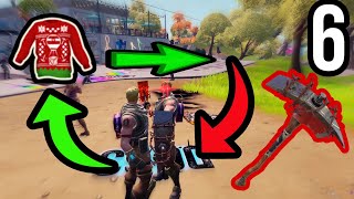 Copying Players Combos in Fortnite Party Royale Part 6 [upl. by Nivahb447]