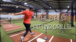 Top 6 Hitting Drills for Players of ALL Ages Baseball Hitting Drills That Really Work [upl. by Lori]