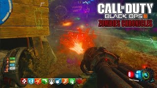 ASCENSION EASTER EGG REMASTERED GAMEPLAY  BLACK OPS 3 ZOMBIE CHRONICLES DLC 5 GAMEPLAY [upl. by Ydnab70]