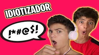 HISTORIAS RANDOM con IDIOTIZADOR CHALLENGE IMPOSIBLE HABLAR [upl. by Digirb]