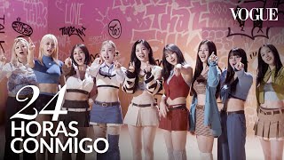 Las chicas de TWICE muestran el detrás de escenas de su nuevo sencillo Vogue México y Latinoamérica [upl. by Brag]