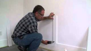 Wall Paneled Wainscoting Kit Installation  Step 7 Regular Stiles [upl. by Niltak]