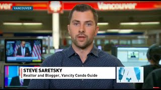 Steve Saretsky amp Tom Davidoff on CBC Vancouver Real Estate Slowing [upl. by Aiyram]