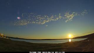 Midnight Sun in the Arctic TimeLapse [upl. by Thekla]