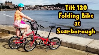 Tilt 120 Folding Bike at Scarborough [upl. by Haianeb582]