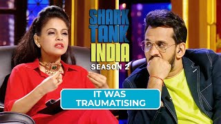 Shark Namita ने Share किया अपना Traumatic Experience  Shark Tank India 2  Emotional Moment [upl. by Amr]