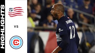 HIGHLIGHTS New England Revolution vs Chicago Fire FC  October 16 2021 [upl. by Une]