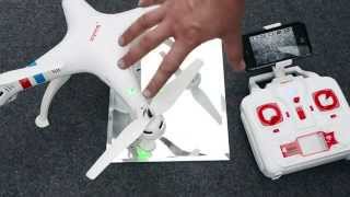 Syma X8W FPV Quadcopter Quick Start Guide amp Review [upl. by Melak]