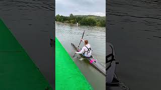 Kayak marathon portage with top athletes shorts [upl. by Amlet]