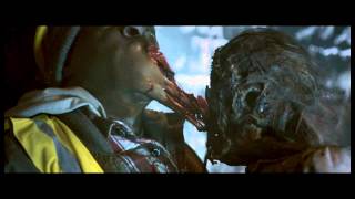 Resident Evil Afterlife Rooftop Zombies Attack HD CLIP [upl. by Lleirbag637]