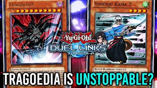 Tragoedia Is UNSTOPPABLE with Yosenjus YuGiOh Duel Links [upl. by Jewel181]