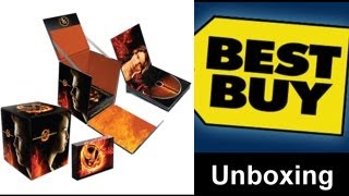 The Hunger Games Bluray BEST BUY EXCLUSIVE Box Set Unboxing 2012 [upl. by Eneleahs212]