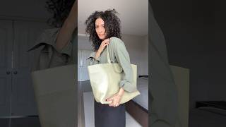 Cuyana Classic Easy tote The Row Lulu boots Massimo shirt Outfit explained in my recent video [upl. by Keligot]