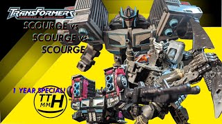 TTMMH 1 Year Special A Scourge of Scourges Transformers Review Stop motion [upl. by Karrah]