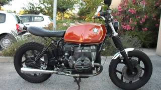 BMW R 80 MONOLEVER STYLE SCRAMBLER [upl. by Ylle167]