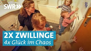 Großfamilie im Alltag Wie man zweimal Zwillinge groß zieht [upl. by Aisayn]