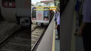 Delhi metro track chappal shortvideo [upl. by Noraj]