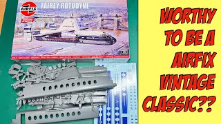 Airfix Fairey Rotodyne  A Wanted Vintage Classic  Review [upl. by Saw]