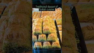 Turkish sweets 🍬  The Best Dessert turkishfood turkish food shorts [upl. by Culberson77]