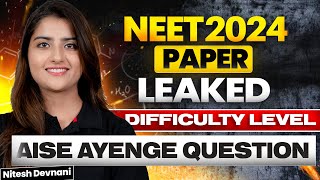 NEET 2024 paper leaked  Biggest news For NEET Aspirants 😮 SeepPahuja [upl. by Natfa976]