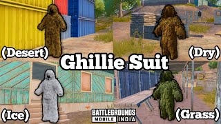 The Chosen One Achievement  Get All Ghillie Suits  Cheer Park  Pubg Mobile  Bgmi [upl. by Gladwin]