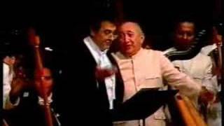 Placido Domingo y Simon Diaz  Caballo Viejo [upl. by Ahab]