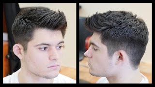 Mens Haircut Tutorial  Fohawk Haircut Fade  TheSalonGuy [upl. by Niko]