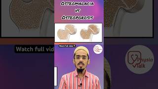 Osteomalacia vs osteoporosis  Difference between osteomalacia amp osteoporosis shorts [upl. by Onimod]